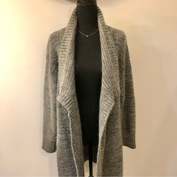 Sundance Cozy Moments Long Cardigan in Gray Multi - Picture 5 of 12